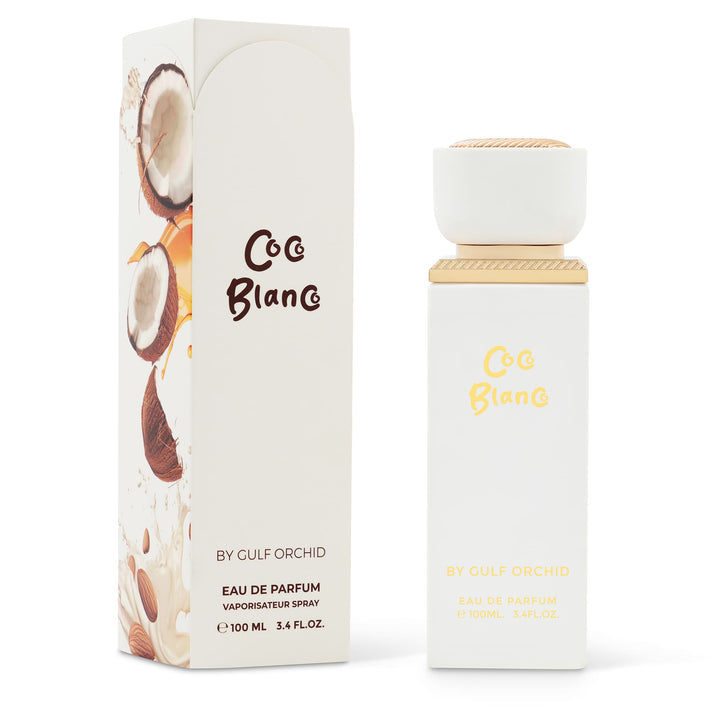 Gulf Orchid Coco Blanco · Unisex 100 ml · Coco caramelo · Pack de 24 piezas