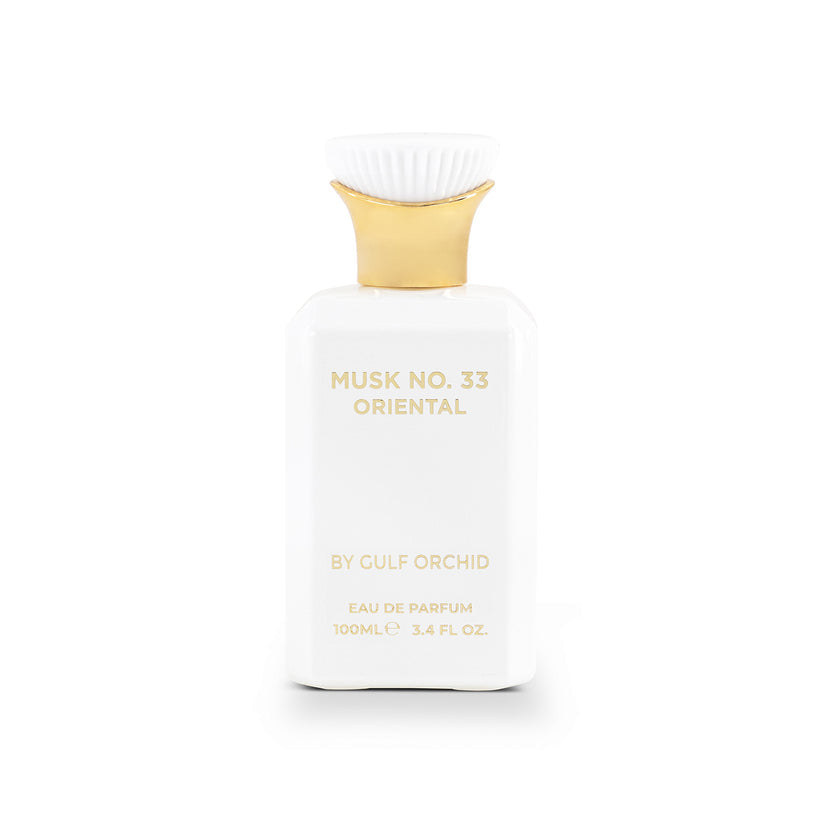 Gulf Orchid Musk No. 33 Oriental · Unisex 100 ml · Floral almizclado · Pack de 24 piezas