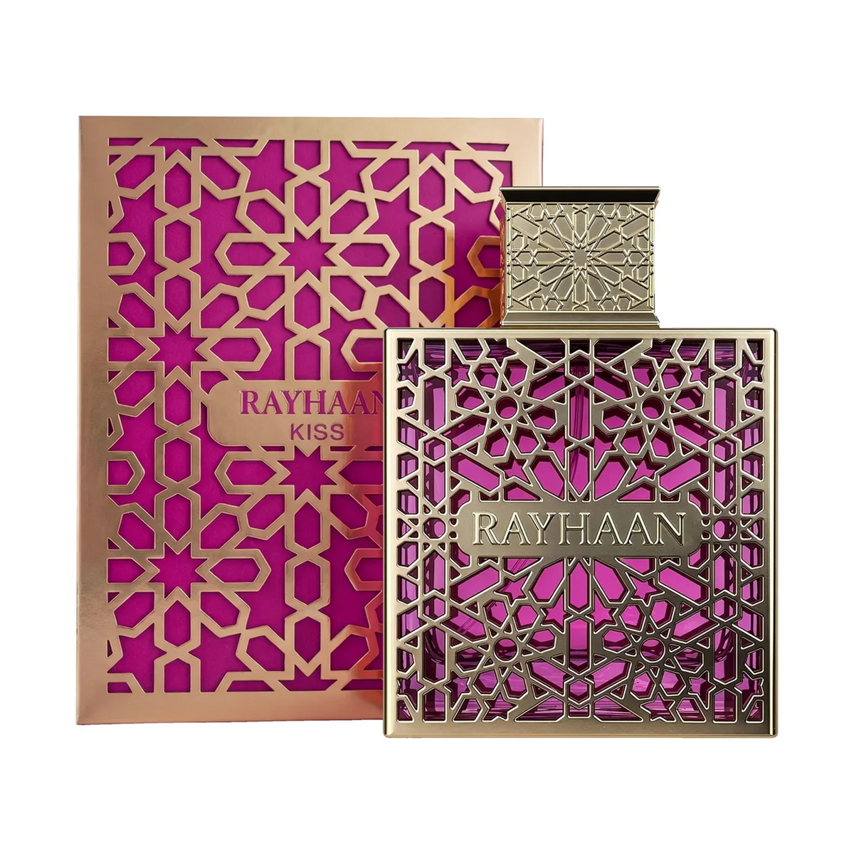 Rayhaan Kiss · Mujer 100 ml · Dulce · Pack de 24 piezas
