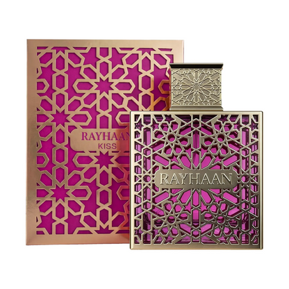 Rayhaan Kiss · Mujer 100 ml · Dulce · Pack de 24 piezas