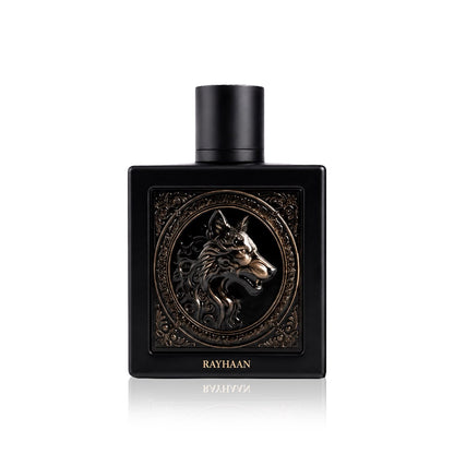Rayhaan Wolf · Hombre 100 ml · Ámbar dulce · Pack de 24 piezas