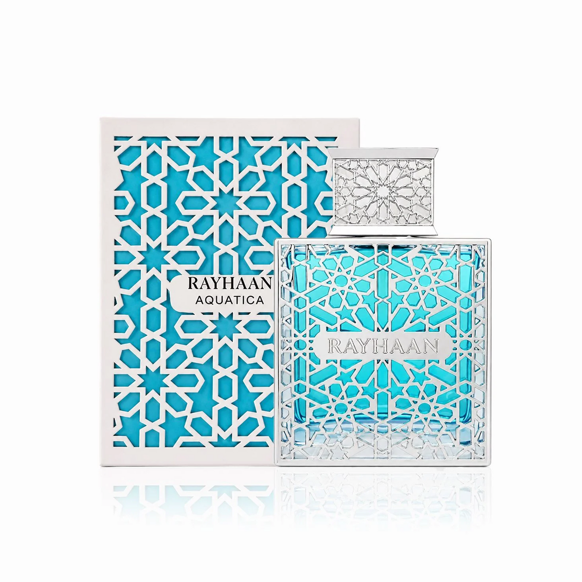 Rayhaan Aquatica · Hombre 100 ml · Tropical coco · Pack de 24 piezas