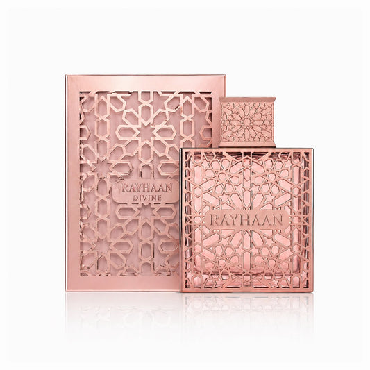 Rayhaan Divine · Mujer 100 ml · Floral gourmand · Pack de 24 piezas
