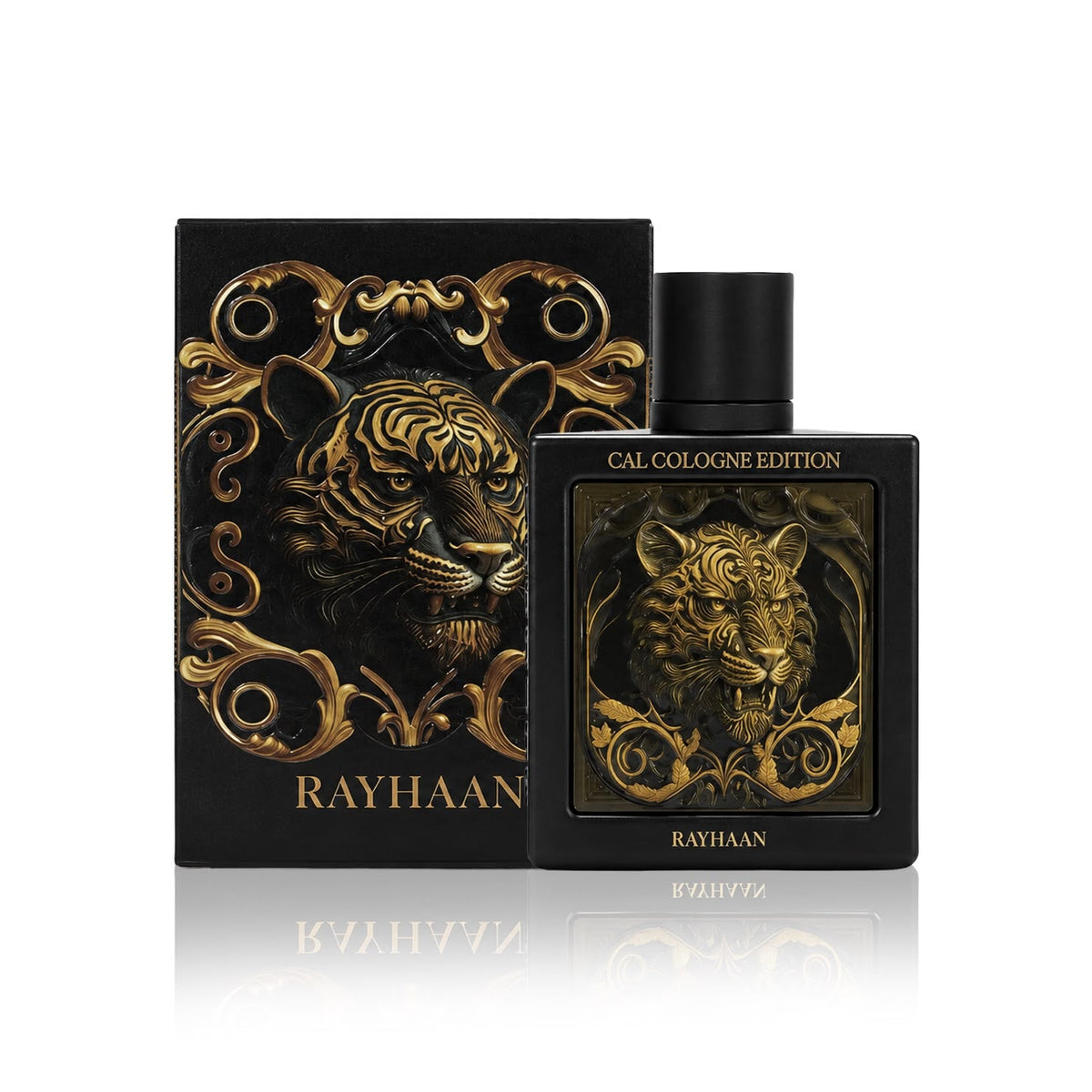 Rayhaan Tiger · Hombre 100 ml · Especiado lácteo · Pack de 24 piezas