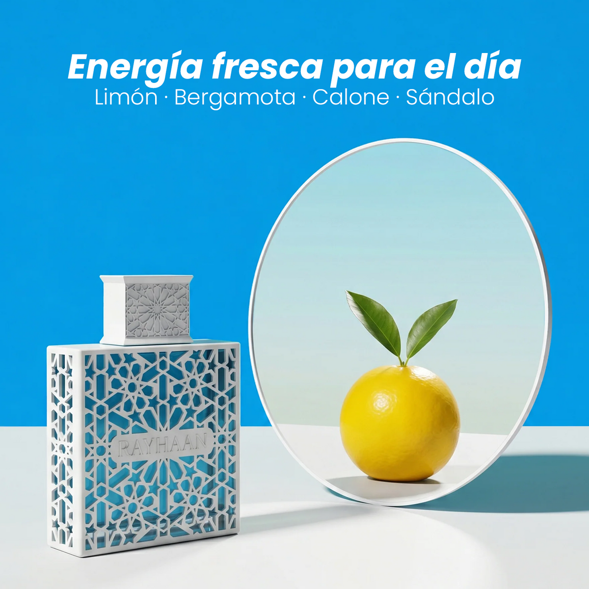 Rayhaan Azul · Hombre 100 ml · Cítrico · Pack de 24 piezas