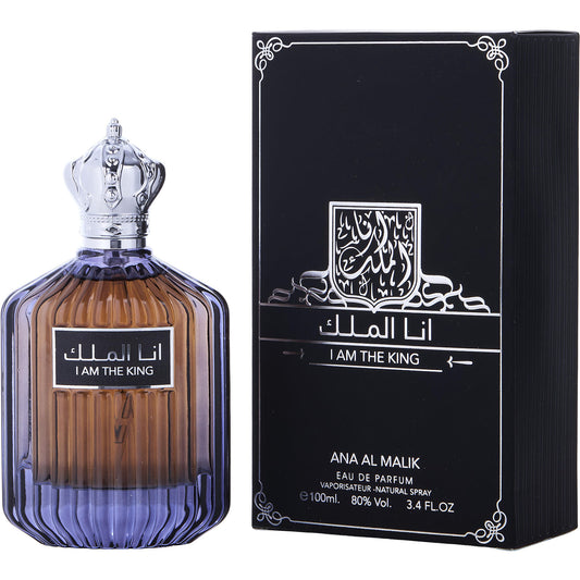 Ard Al Zaafaran Ana Al Malik I Am King · Hombre 100 ml · Cítrico aromático ambarado · Pack de 24 piezas