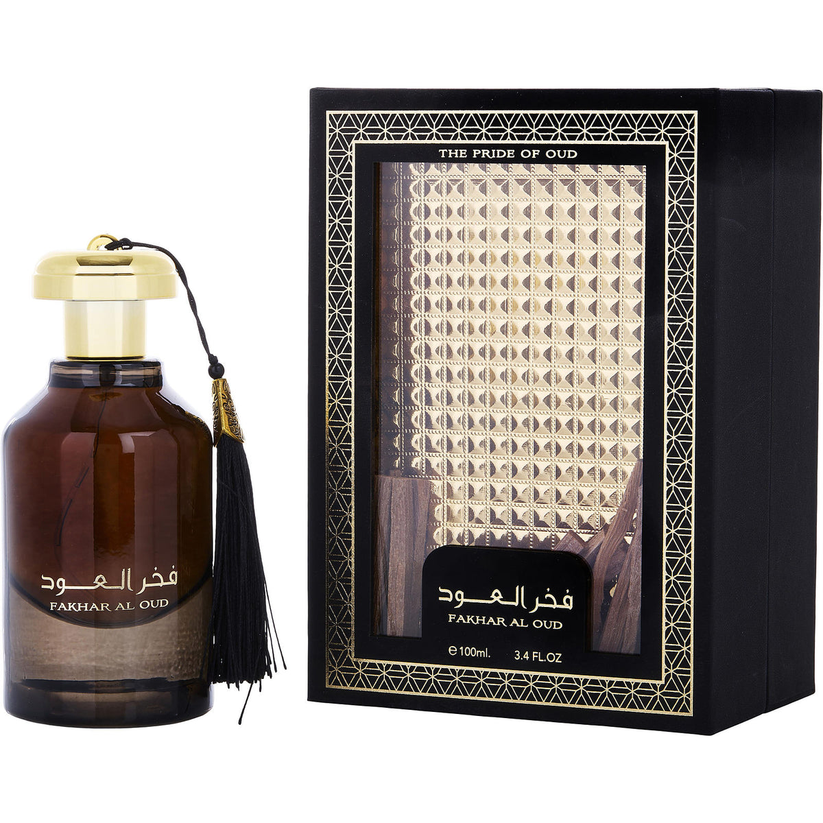 Ard Al Zaafaran Fakhar Al Oud · Unisex 100 ml · Amaderado especiado · Pack de 24 piezas