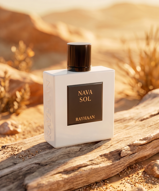 Rayhaan Nava Sol · Unisex 100 ml · Floral amaderado · Pack de 24 piezas
