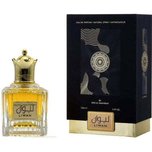 Ard Al Zaafaran Liwan · Unisex 100 ml · Cuero frutal · Pack de 24 piezas