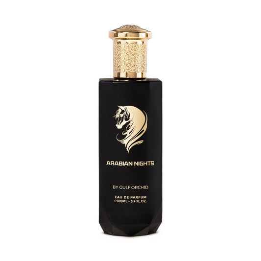 Gulf Orchid Arabian Nights · Unisex 100 ml · Rosa y chocolate · Pack de 24 piezas