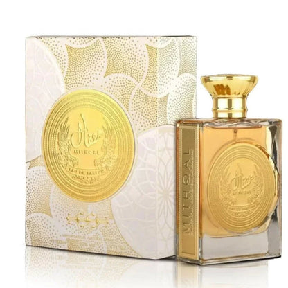 Ard Al Zaafaran Mithqal · Unisex 100 ml · Rosa y azafrán · Pack de 24 piezas