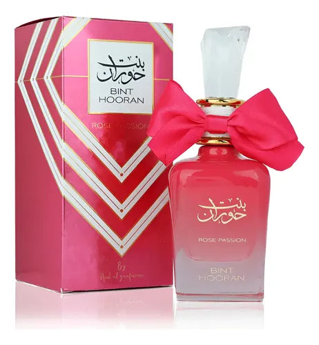 Ard Al Zaafaran Bint Hooran Rose Passion · Mujer 100 ml · Floral frutal gourmand · Pack de 24 piezas