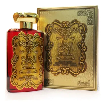 Ard Al Zaafaran Al Ibdaa Women Gold · Mujer 100 ml · Floral blanco afrutado · Pack de 24 piezas