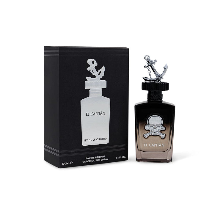Gulf Orchid El Capitán · Unisex 100 ml · Especiado aromático · Pack de 24 piezas