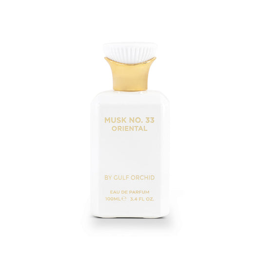 Gulf Orchid Musk No. 33 Oriental · Unisex 100 ml · Floral almizclado · Pack de 24 piezas