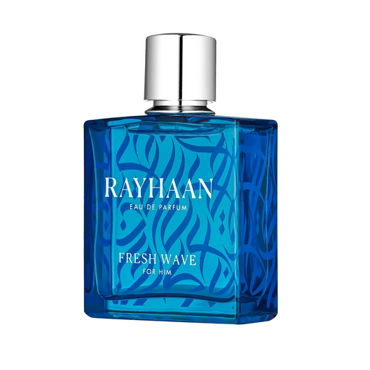 Rayhaan Fresh Wave · Hombre 100 ml · Aromático · Pack de 24 piezas