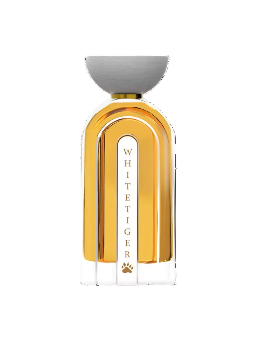 Ahmed Al Maghribi White Tiger · Unisex 100 ml · Cítrico especiado · Pack de 24 piezas