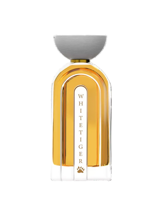 Ahmed Al Maghribi White Tiger · Unisex 100 ml · Cítrico especiado · Pack de 24 piezas