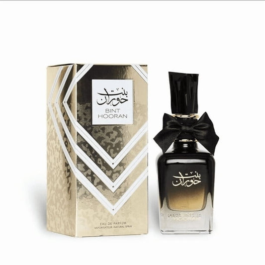 Ard Al Zaafaran Bint Hooran · Mujer 100 ml · Gourmand de almendra y café · Pack de 24 piezas