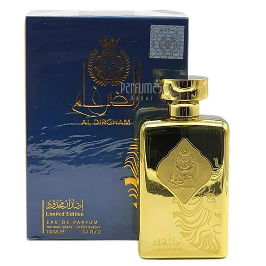 Ard Al Zaafaran Al Dirgham Limited Edition · Hombre 100 ml · Cítrico acuático amaderado · Pack de 24 piezas