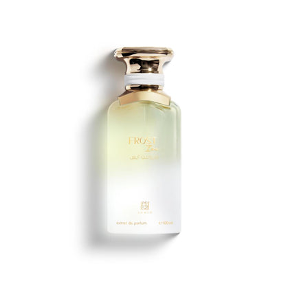 Ahmed Al Maghribi Frost Ice · Unisex 100 ml · Fresco marino · Pack de 24 piezas