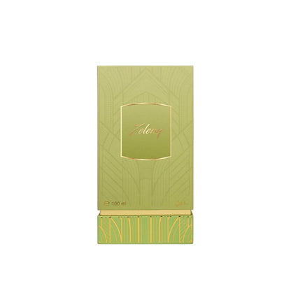 Ahmed Al Maghribi Zeleny · Unisex 100 ml · Frutal tropical · Pack de 24 piezas