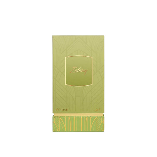 Ahmed Al Maghribi Zeleny · Unisex 100 ml · Frutal tropical · Pack de 24 piezas