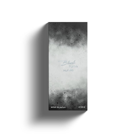 Ahmed Al Maghribi Black Fume · Unisex 100 ml · Ahumado amaderado · Pack de 24 piezas