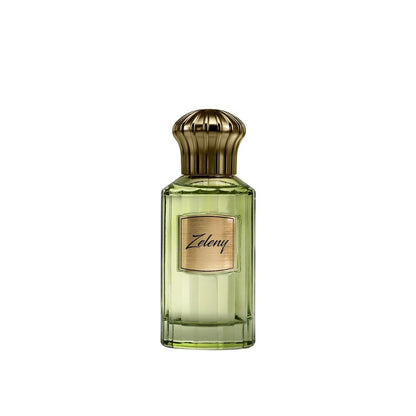 Ahmed Al Maghribi Zeleny · Unisex 100 ml · Frutal tropical · Pack de 24 piezas