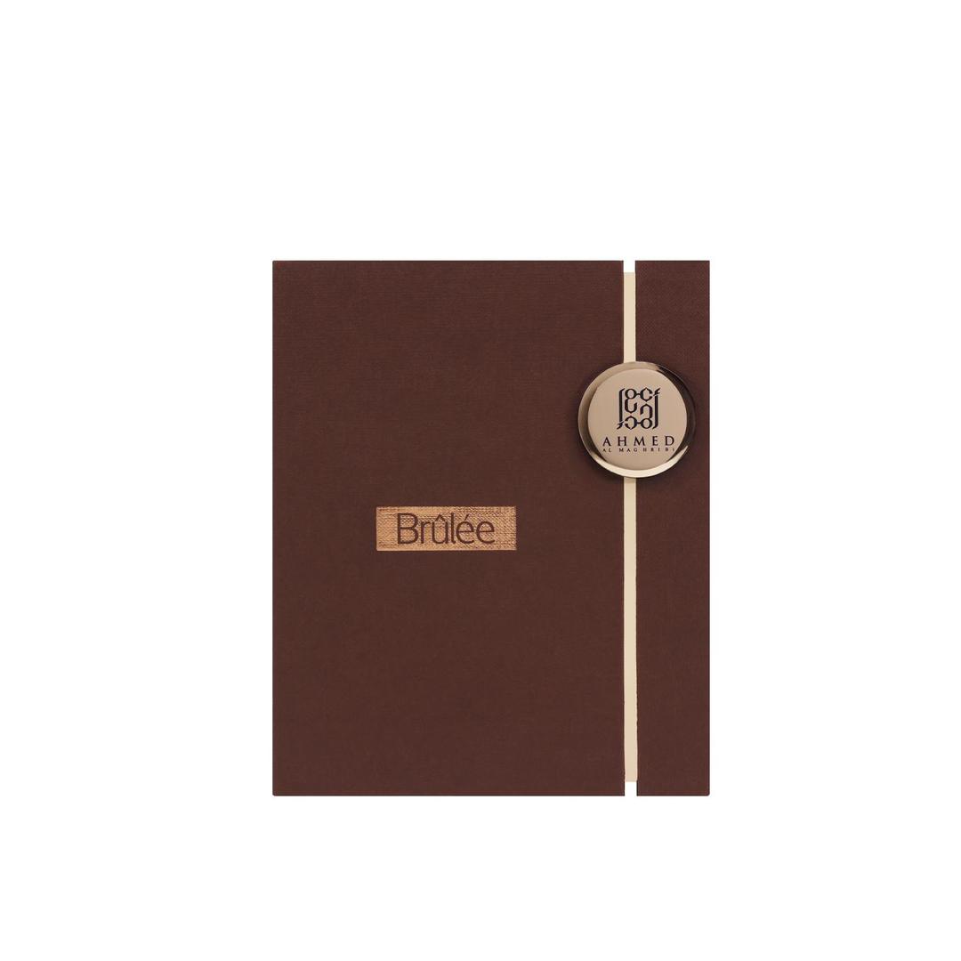 Ahmed Al Maghribi Brûlée · Unisex 100 ml · Vainilla caramelo · Pack de 24 piezas