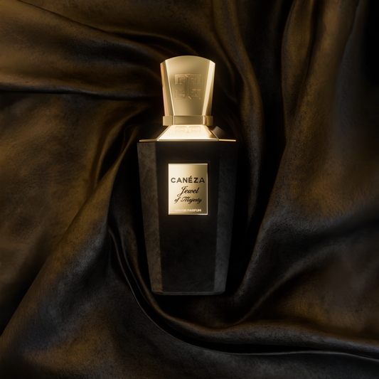 Canéza Jewel Of Majesty · Unisex 125 ml · Amaderado oud · Pack de 24 piezas