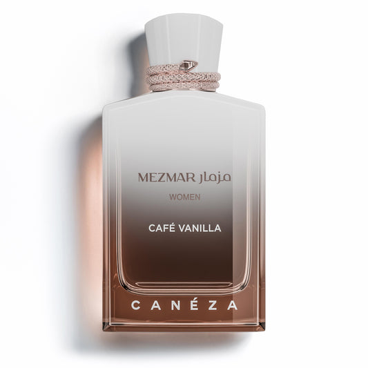 Canéza Mezmar Women Café Vanilla · Mujer 100 ml · Vainilla caramelo · Pack de 24 piezas